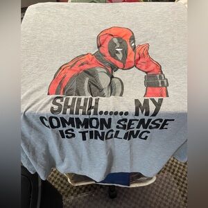 Marvel Deadpool T-shirt by PJammy and marvel XXXL men’s Deadpool on the front